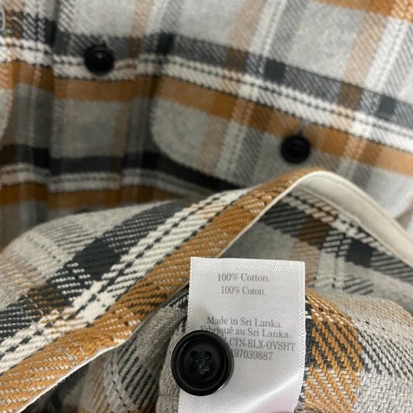 Everlane Heavyweight Overshirt Button Up Long Sleeve Shirt Shacket Mens Small - Picture 6 of 8